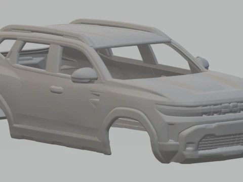 डेसिया डस्टर 3D प्रिंट मॉडल