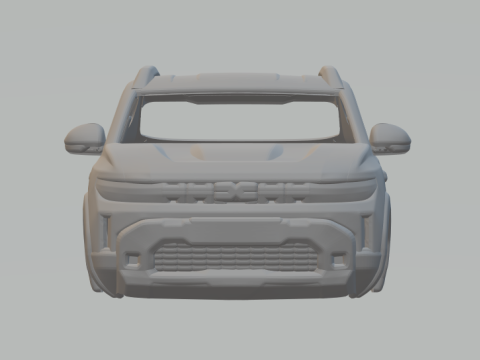 Dacia duster Model Cetak 3D