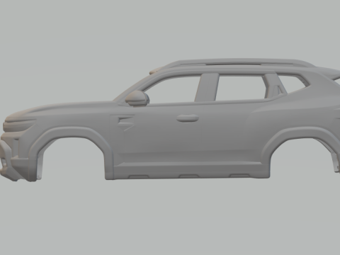 Dacia duster Model Cetak 3D