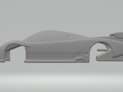 Lancia lc12 3D-printmodel