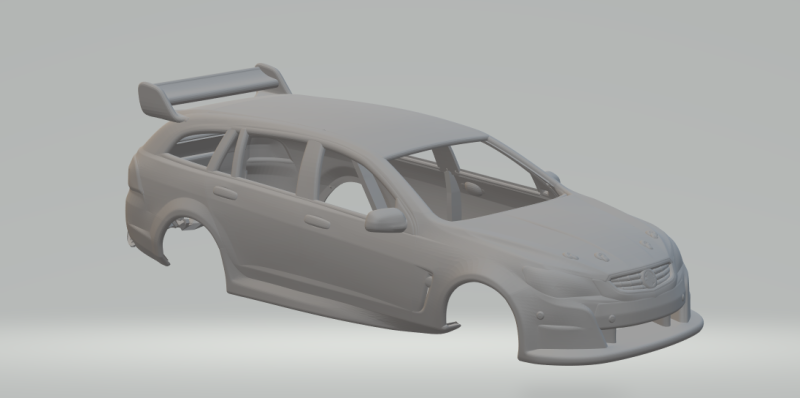 Holden commodore supercars wagon Model Cetak 3D .c4d .max .obj .3ds .fbx .stl .blend