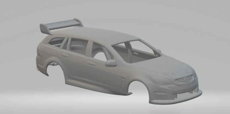 Holden commodore supercars wagon 3D Print Model .c4d .max .obj .3ds .fbx .stl .blend 