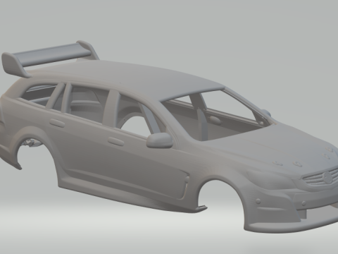 Holden commodore supercars wagon 3D Print Model