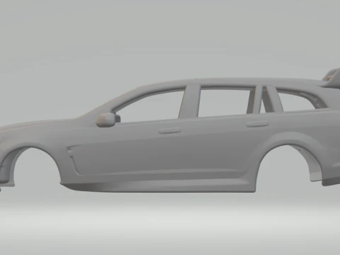 Holden commodore supercars wagon 3D Print Model