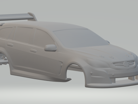 Holden commodore supercars wagon 3D Print Model