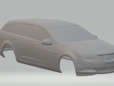 Holden commodore supercars wagon 3D Print Model