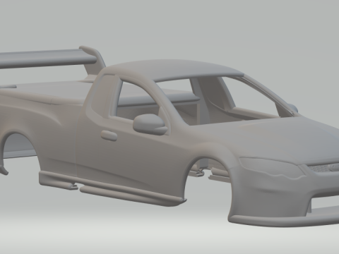 Ute race car 3D Print Model