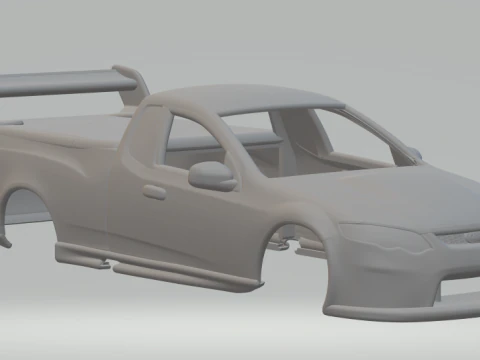 Ute race car 3D Print Model