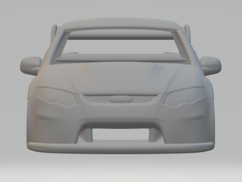 Ute race car 3D 프린트 모델