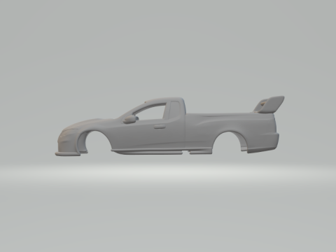 Ute race car 3D 프린트 모델
