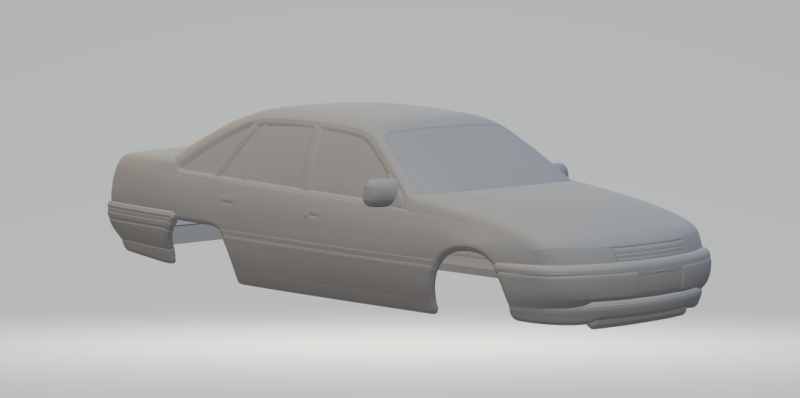 Holden sedan Modèles 3D en vedette .c4d .max .obj .3ds .fbx .stl .blend