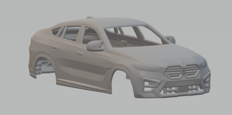 X6m Modèles 3D en vedette .c4d .max .obj .3ds .fbx .stl .blend