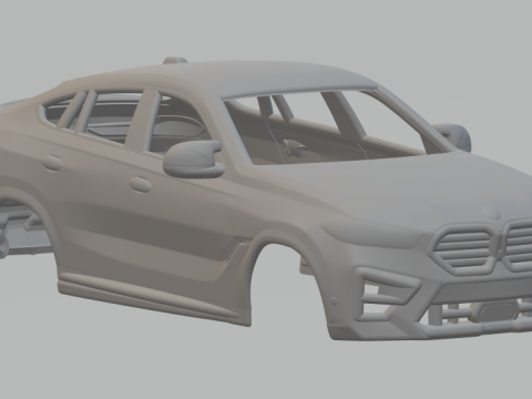 X6m 3D Print Model