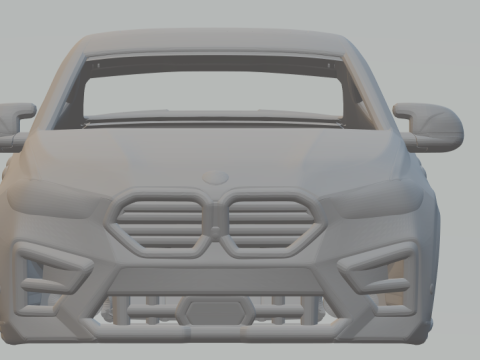 X6m Modèles 3D en vedette