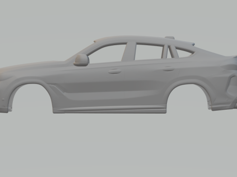 X6m Modèles 3D en vedette