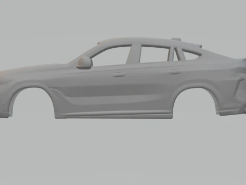 X6m 3D Print Model
