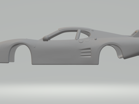 Ferrari 512 BB LM race car 3D 프린트 모델