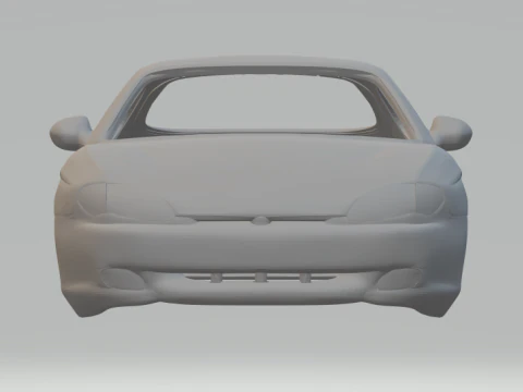 Hyundai coupe 3D Print Model