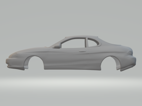 Hyundai coupe 3D Baskı Modeli