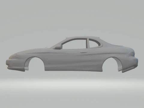 Hyundai coupe 3D Print Model