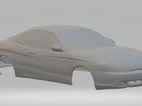 Hyundai coupe 3D Print Model