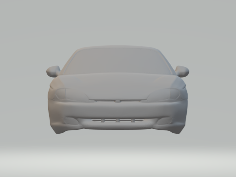 Hyundai coupe 3D Baskı Modeli
