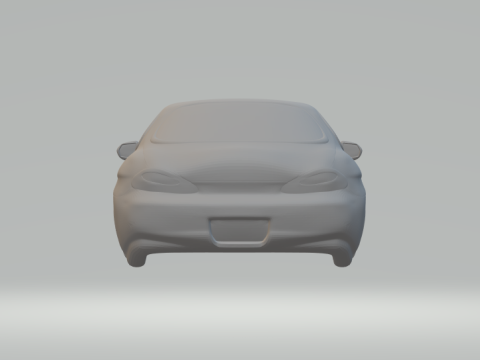 Hyundai coupe 3D Baskı Modeli