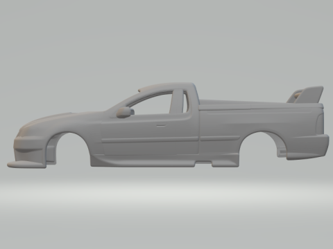 Ute race car v2 3D 프린트 모델