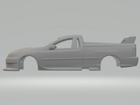 Ute race car v2 3D Print Model