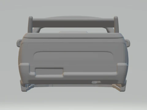 Ute race car v2 3D Print Model