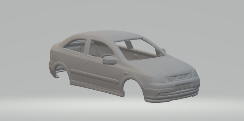Opel astra 3D 打印模型 .c4d .max .obj .3ds .fbx .stl .blend