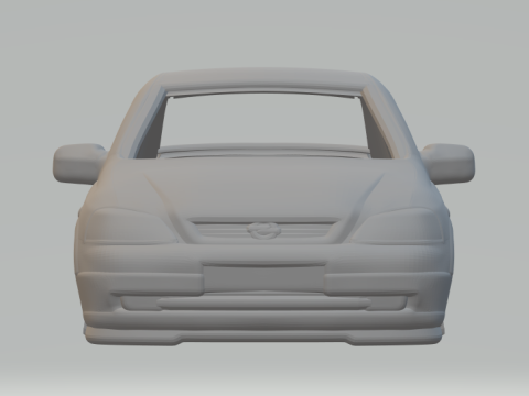 Opel astra 3D 打印模型