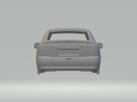 Opel astra 3D 打印模型