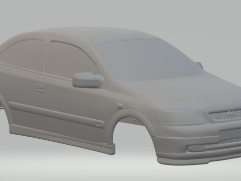 Opel astra Model Cetak 3D