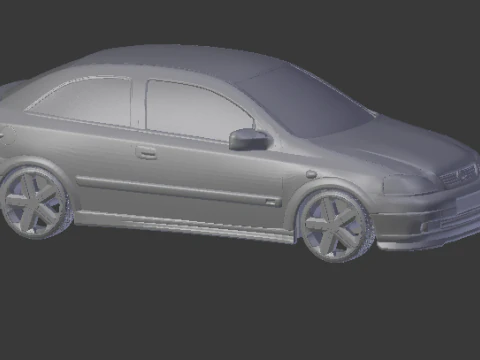 Opel astra 3D Print Model