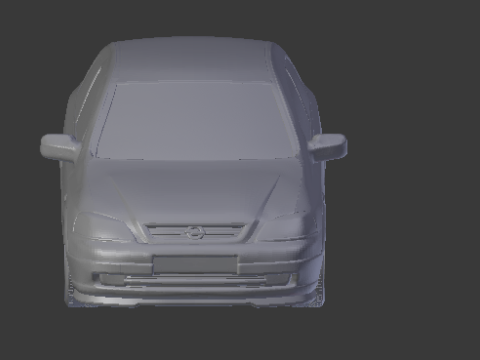 Opel astra 3Dプリントモデル