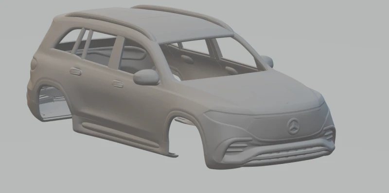 Mercedes benz eqb 3D Print Model .c4d .max .obj .3ds .fbx .stl .blend 