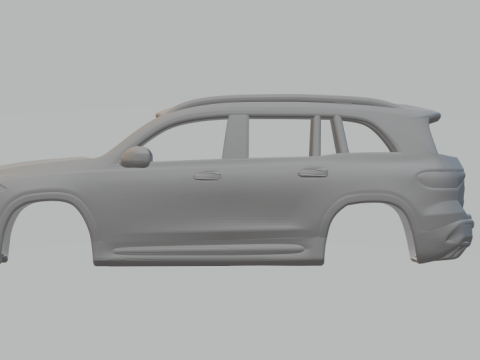 Mercedes benz eqb Model Cetak 3D