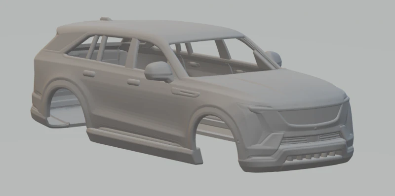 Cadillac Escalade ev 3D Print Model .c4d .max .obj .3ds .fbx .stl .blend 
