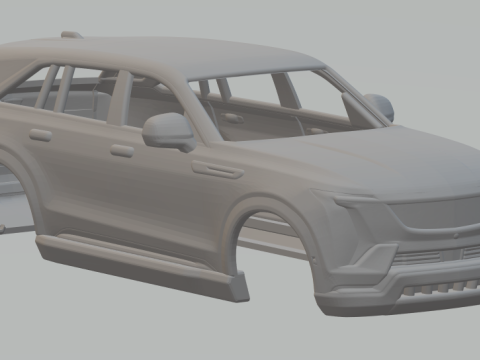 Cadillac Escalade ev 3D Print Model
