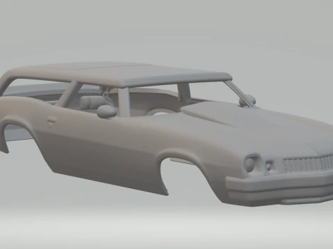 Descanso de rodaje del Camaro Modelo de impresión 3D
