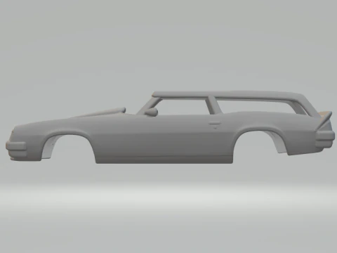 Camaro shooting break 3D Print Model