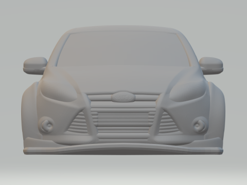 Focus custom closed 3D Принт Модель