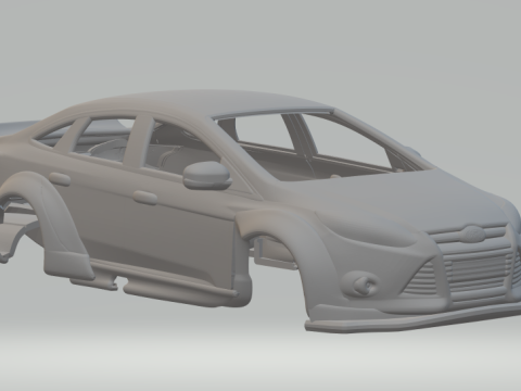 Focus custom 3D-printmodel