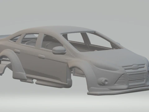 フォーカスカスタム 3Dプリントモデル