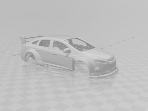 Focus custom 3D Принт Модель