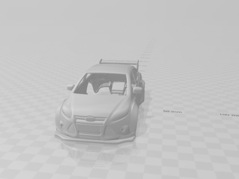 Focus custom 3D-printmodel