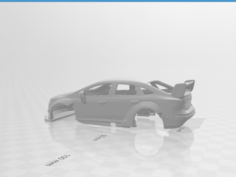 Focus custom 3D-printmodel