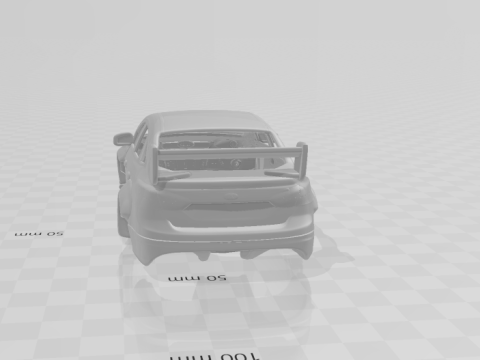 Focus custom 3D-printmodel
