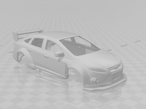Focus custom 3D-printmodel